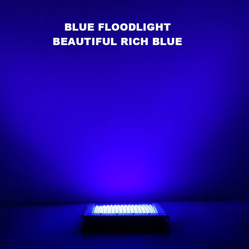 LED Light Adjust Angle Blue Light Floodlight 50/100/150W EU (No) Plug AC220V Outdoor LED Spotlights USB DC5V Party Lighting Lamp Aimak Store