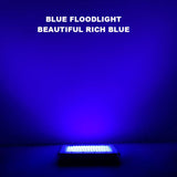 LED Light Adjust Angle Blue Light Floodlight 50/100/150W EU (No) Plug AC220V Outdoor LED Spotlights USB DC5V Party Lighting Lamp Aimak Store