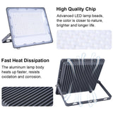 LED Floodlight LED Projector IP67 Waterproof Reflector 220V 10w20w 30w 50w 100w 150w 200w 300w Wall Garden Spotlight Flood Light Aimak Store