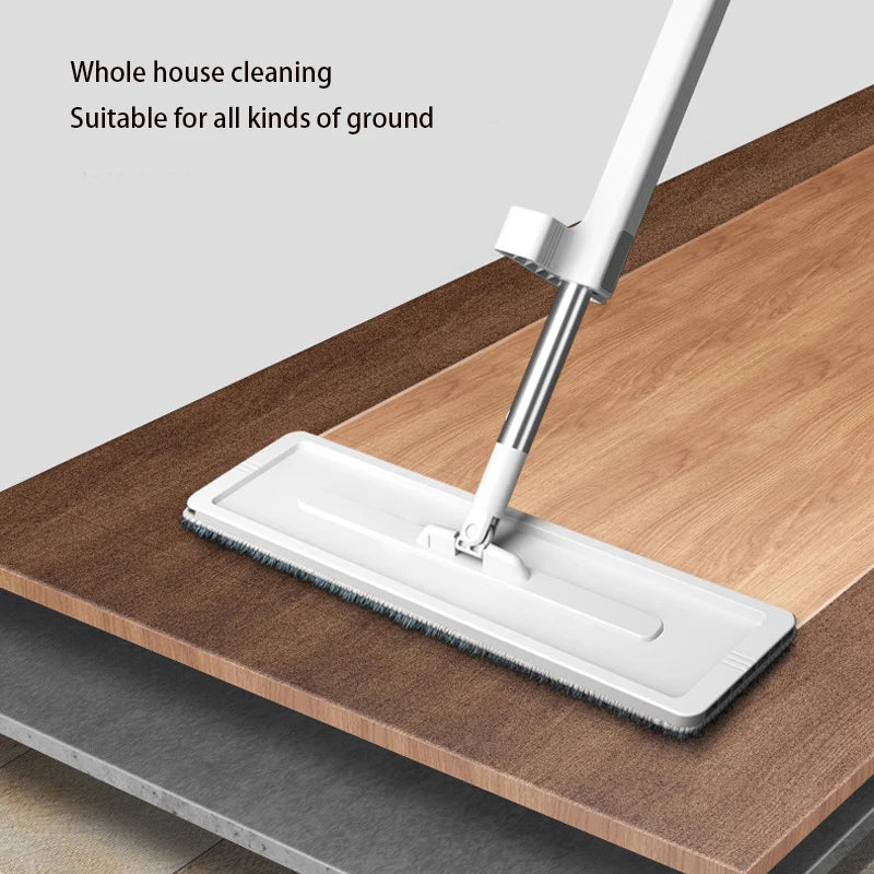 Lamgool Squeeze Mop Magic Flat Hands Free Washing Lazy Mops for House Floor Cleaning Household Cleaning Tools with Replaced Pads Aimak Store