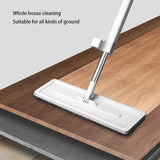 Lamgool Squeeze Mop Magic Flat Hands Free Washing Lazy Mops for House Floor Cleaning Household Cleaning Tools with Replaced Pads Aimak Store
