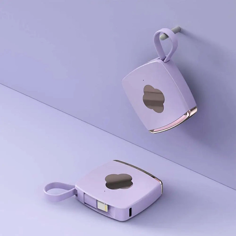 2000mAh Power Bank Portable Power Station With Lanyard External Battery Charger For IOS Lightweight Phone Charging Power Bank Aimak Store