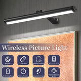 USB Rechargeable LED Wall Light Dimmable Mural Lamp Modern Wireless Aluminum Led Spotlights for Paintings Pictures Wall Lighting Aimak Store
