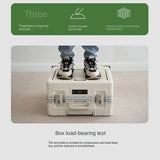 New Front Opening Lid Suitcase Multifunctional Mini Luggage Aluminium Frame 18/20 Boarding Box Trolley Case Cabin Bag Aimak Store