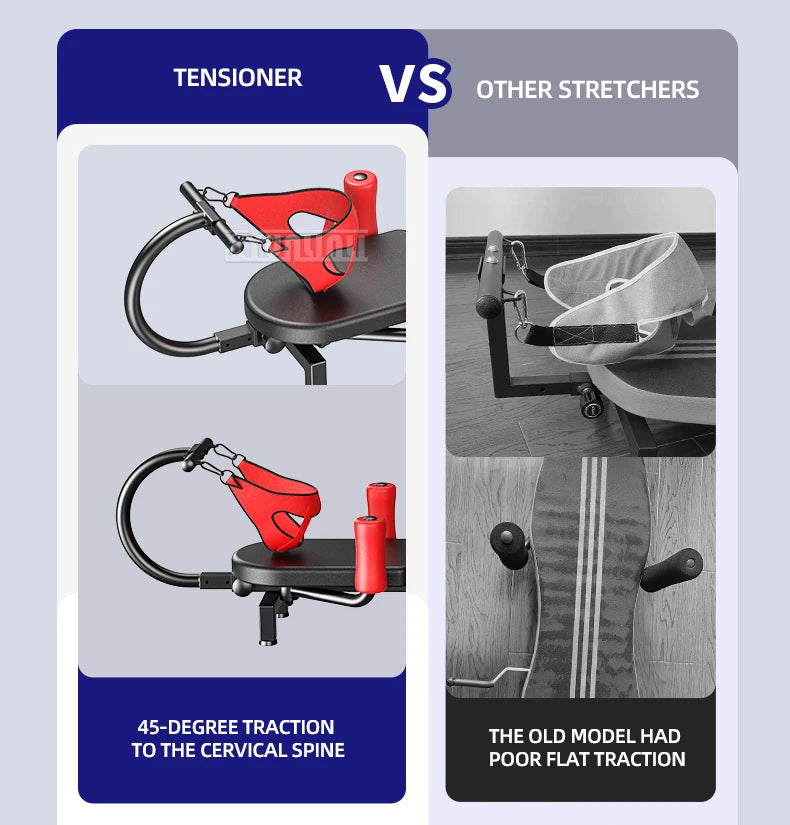 Lumbar Spine Stretcher Spinal Traction Home Height Increasing Fitness Spinal Traction Device Inverted And Soothing Bed Aimak Store