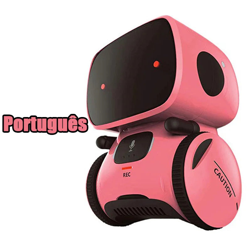 Toy Robot Intelligent Robots Russian & English & Spanish Version Voice & Touch control Toys Interactive Educational RC Robot Aimak Store