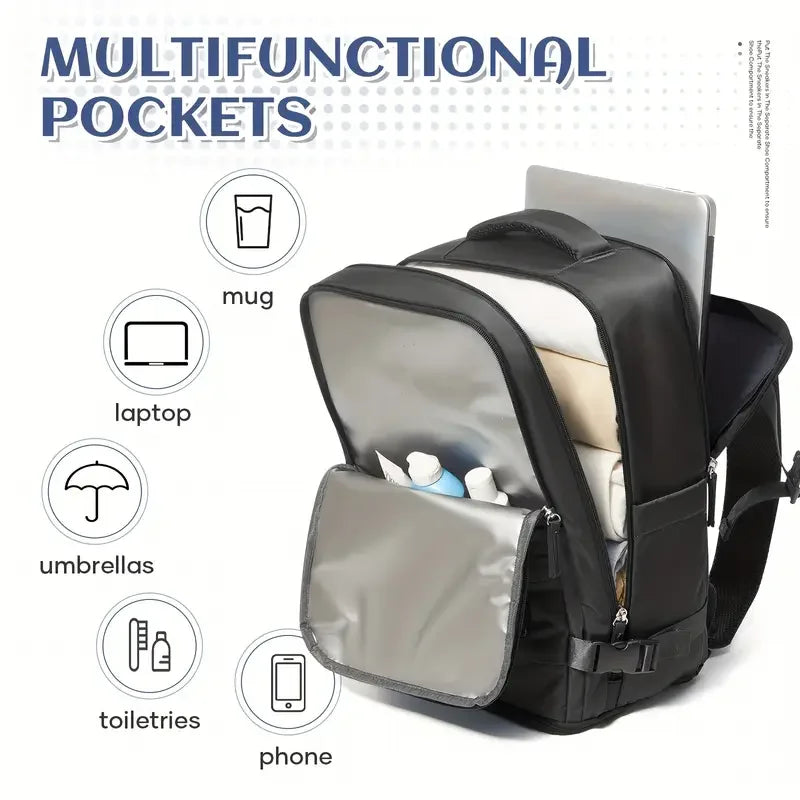 45x36x20cm Vacuum Storage Backpack Durable, Ideal for Travel Backpack  Commuter Backpack Lightweight Bag Vacuum Bag for Clothing Aimak Store