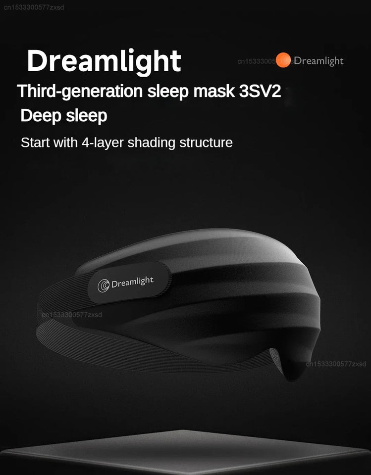 Xiaomi Dreamlight 3s Eye Mask Sleep 3D Stereoscopic Sleep Aid for Men Women Adult Portable For Sleeping Block Out Light Eye Mask Aimak Store