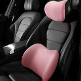 Ergonomic Memory Foam Car Seat Cushion - Lumbar Support & Neck Pillow For All-Season ComfortSynthetic Fiber Car Accessories Aimak Store
