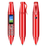 UNIWA AK007 2G Mini Pen Phone Dual Nano SIM Cellphone 0.96" 550mAh Mobile Phone Bluetooth Dialer 0.08MP Camera Voice Recorder Aimak Store