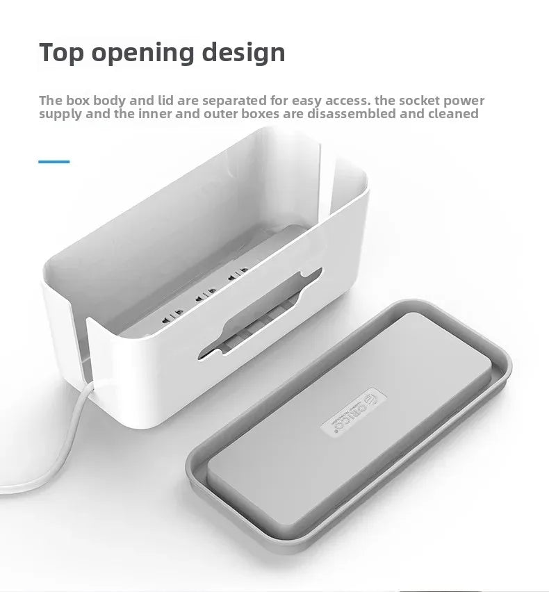 Orico Cmb Extension Lead Storage Box Cable Organizer Desktop Power Cord Management Tray Socket Storage Container Aimak Store