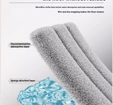 Spray Mop Broom Set Magic Flat Mops For Floor Home Cleaning Tool Brooms Household With Reusable Microfiber Pads Rotating Mop Aimak Store