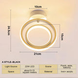 LED Ceiling Light Modern Aisle Ceiling Lamp Indoor Hallway Lighting Small Surface Mounted Fixtures Bedroom Balcony Office Lights Aimak Store