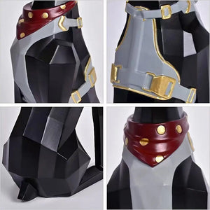 29cm Resin Doberman Tray Statue Decor Storage Organizer for Living Room Unique Gift for Dog Lovers Pet Memorial Home Desk Decor Aimak Store