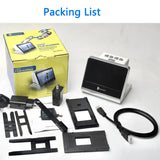 22MP Film Scanner for 135 Film 126KPK/110 Film/Super8/ Monochrome/Slide to Digital JPEG Photos Built 16GB Memory 5'' LCD Screen Aimak Store