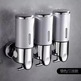 1-3pcs Wall Mounted Square Manual Liquid Soap Dispensers Shampoo Container Soap And Gel Dispenser Bathroom Accessories 500ML Aimak Store