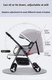 Twin Baby Stroller Can Sit and Lie Down Lightweight Stroller Two Children Outdoor Skate Baby Gods Double Seat Folding Stroller Aimak Store