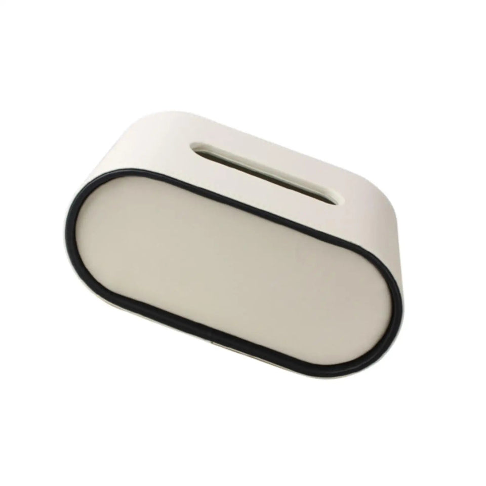 PU Leather Tissue Box Cover Decorative Organizer Tissue Box Holder Home Decor Multipurpose Tissue Holder for Car Toilet Paper Aimak Store