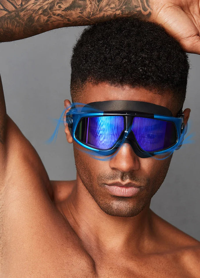 New Fashion Large Frame Swimming Goggles for Adults High Quality HD Antifog Swim Glasses Manufacturer Direct Wholesale Price Aimak Store