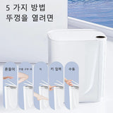 20L Smart Sensor Trash Can With Display Type-C Recharging Automatic Wastebin For Bathroom Kitchen Toilet Wastebasket Smart home Aimak Store