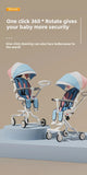 Ultra-light Foldable Baby Stroller Child High Viewpoint Sit-Lie Baby Pushchair Infant Pram Toddler Walker Kids Wheelbarrow Aimak Store