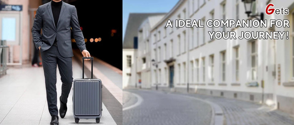 20 Inch Cabin Suitcase Front Opening Spinner Wheel Travel Rolling Luggage For Men Women Trolley Case With TSA Lock,USB Charging Aimak Store