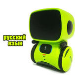 Toy Robot Intelligent Robots Russian & English & Spanish Version Voice & Touch control Toys Interactive Educational RC Robot Aimak Store