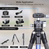 ARTCISE CS15C Carbon Fiber Compact Travel Portable Tabletop Mini Tripod with 360° Panorama Ballhead for DSLR Camera Mobile Phone Aimak Store