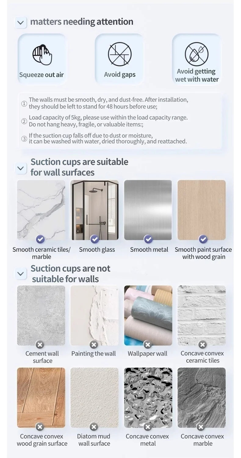 No-Drill Suction Cup storage Soap Box Wall Mounted Space Soap Storage Rack Non Perforated Household Drain Soap Dish Box