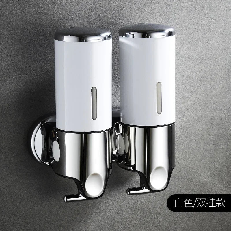 1-3pcs Wall Mounted Square Manual Liquid Soap Dispensers Shampoo Container Soap And Gel Dispenser Bathroom Accessories 500ML Aimak Store