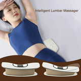 Ergonomic Electric Lumbar Traction Massager Adjustable Vibration Waist Spine Support Back Massage Machine Inflatable Stretcher Aimak Store