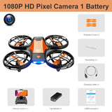 4DRC V8 Mini Drone 4k profession HD Wide Angle Camera 1080P WiFi fpv Drones Height Keep Remote Control Helicopter Gift Toys Aimak Store