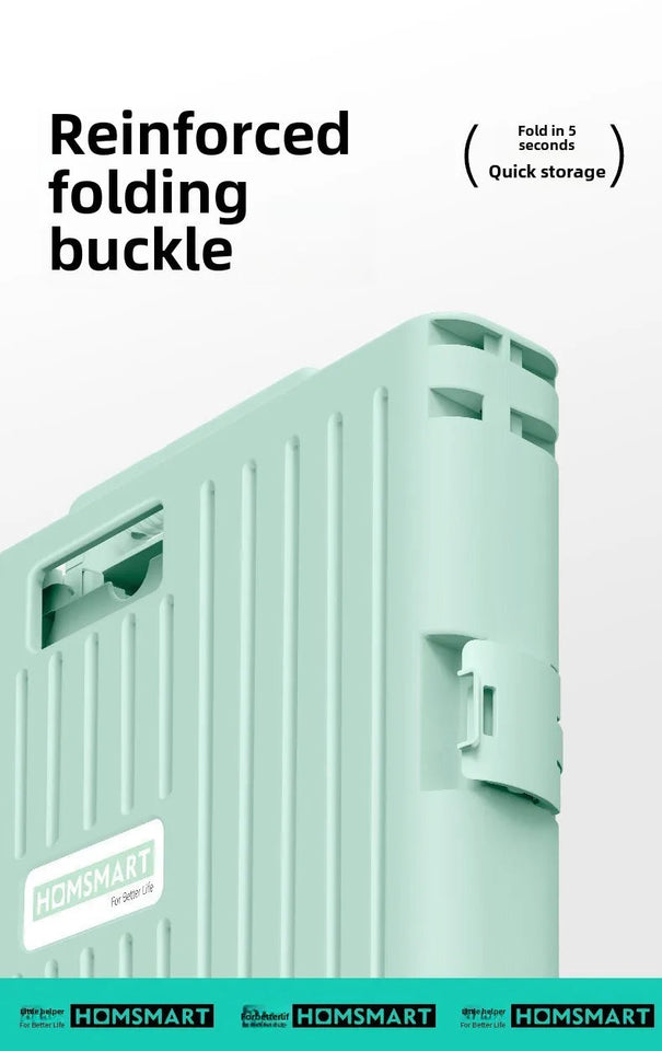 Folding Supermarket Shopping Hand Cart Trolley Convenient Stair Climber Foldable Cart with Wheels for Groceries Outdoor Camping Aimak Store