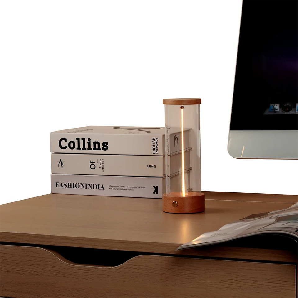 Cordless Table Lamp Magnetic Filament Movable Minimalist Table Lamp With 3 Levels Touch Dimmable Rechargeable Nightstand Lights Aimak Store