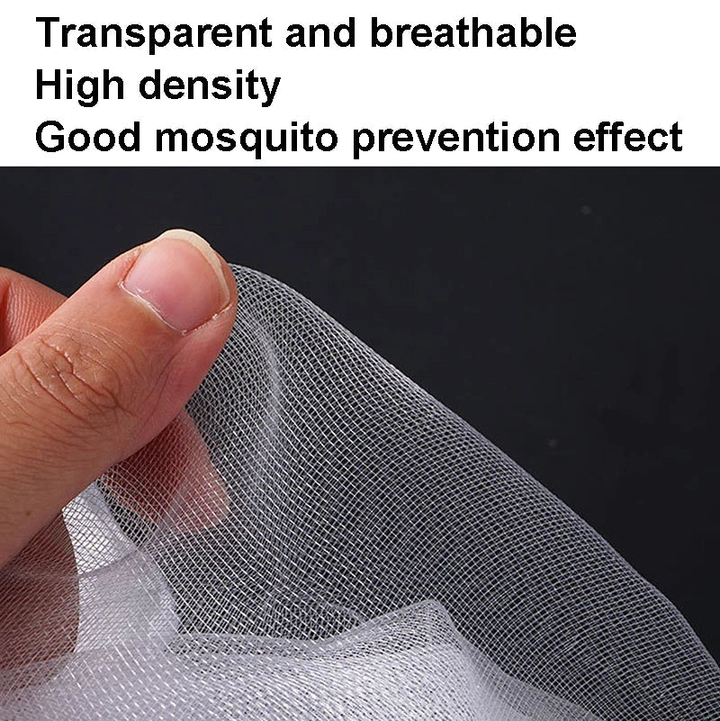 DIY Mosquito Net Black Camp Outdoor Hunt Garden Dormitory Tent Picnic Camping Cut Fit Size Mosquito Nets 2*3m 3*5/15m Netting Aimak Store