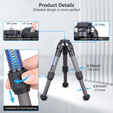 ARTCISE CS15C Carbon Fiber Compact Travel Portable Tabletop Mini Tripod with 360° Panorama Ballhead for DSLR Camera Mobile Phone Aimak Store