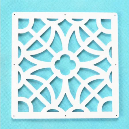 12pcs 29x29cm Hanging Screens Living Room Divider Panels Partition Wall Art Diy Home Decoration White Wood-plastic Aimak Store