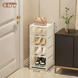 Multiple Layers Shoe Organizer Shoe Rack Organizer Space Saving Rack For Wall Corner Stackable Shelf  Adjustable Saving Cabinet Aimak Store