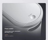 10L Bathroom Trash Can, Household Creative Gap Waste Bin, Press Type Garbage Can with Lid, Simple Paper Basket Kitchen Trash Can Aimak Store