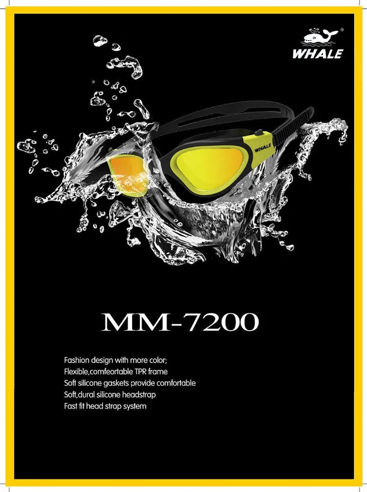 Professional Adult Anti-fog UV protection Lens Men Women Swimming Goggles Waterproof Adjustable Silicone swim Glasses in pool Aimak Store
