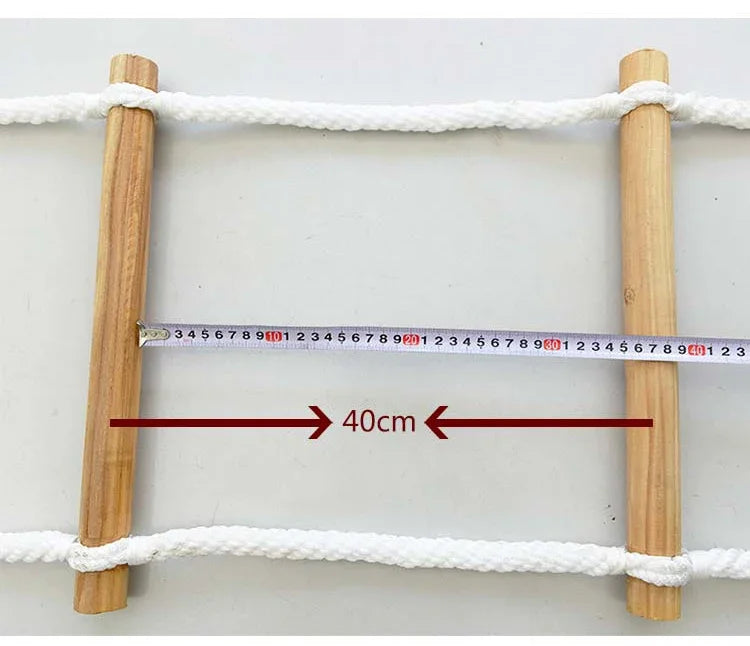 5M Fire Escape Ladder Soft Rescue Ladder Rope Emergency Work Safety Response Self-rescue Non-slip Home Outdoor Climbing Ladders Aimak Store