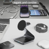 Bonola Magnetic 3 in 1 Wireless Charger for iPhone 15/13/14 Pro Max/12 30W Wireless Charging Station for Apple Watch/AirPods Pro Aimak Store