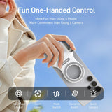 TELESIN Magnetic Phone Camera Shoot Hand Grip Phone Holder Shooting Aid Remote Control Handle for Iphone HUAWEI SAMSUNG Phone Aimak Store