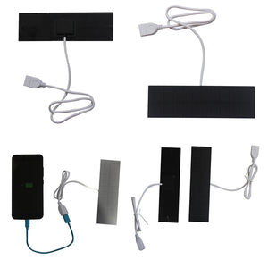 USB Solar Panel Charger Portable Battery Mobile Phone Charging Bank Charging Panel Solar Battery Charger for Phones Power Banks Aimak Store