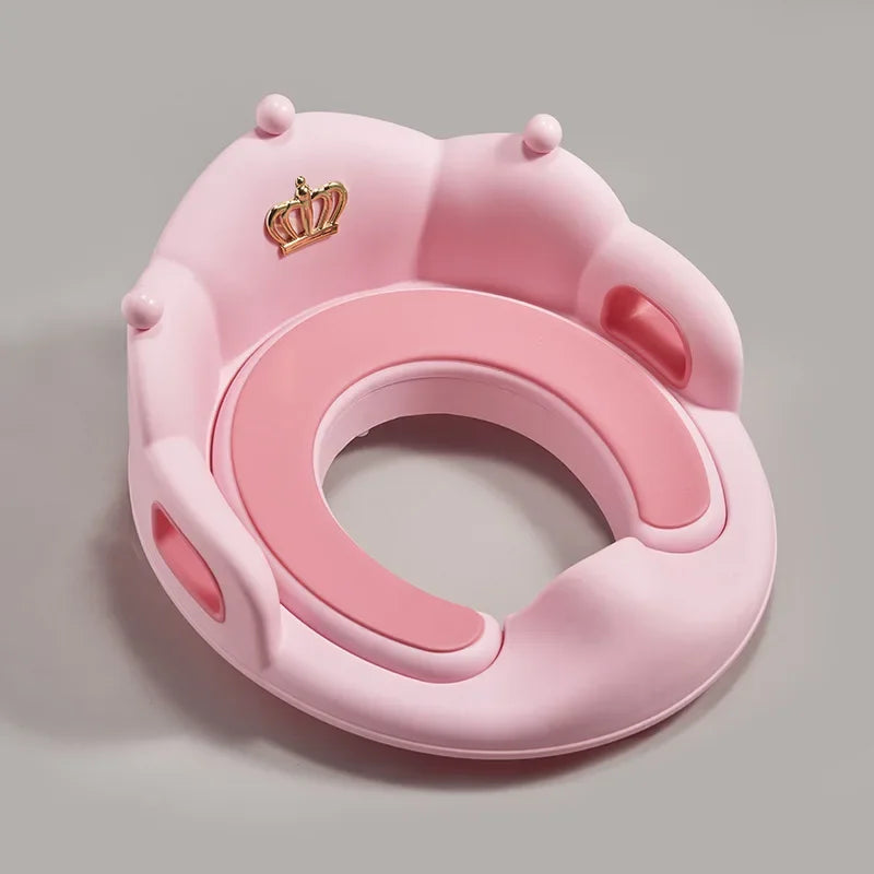 Baby and Child Toilet Seat Ring Female Baby and Little Boy Cushion Bedpan Cover Children's Toilet Household Auxiliary Toilet Aimak Store