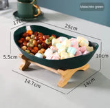 Living Room Home Three-layer Plastic Fruit Plate Snack Dish Creative Modern Dried Fruit Basket Candy Cake Stand Bowl New Style Aimak Store