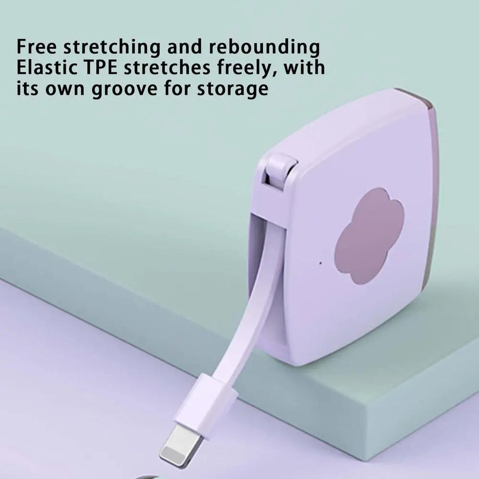 2000mAh Power Bank Portable Power Station With Lanyard External Battery Charger For IOS Lightweight Phone Charging Power Bank Aimak Store