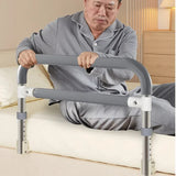 Elderly Bedside Assist Foldable Handrail Anti-Fall Bed Grip Four-Level Adjustable Barrier Convenient Safety Support Aimak Store