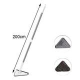 Triangle Mop 360 Rotatable Extendable Adjustable 110 Cm Cleaning Mop For Tub Tile Floor Wall Cleaning Mop Deep Cleaning Mop Aimak Store
