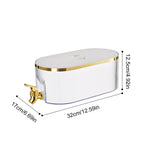 Large Cold Kettle Refrigerator With Faucet Lemonade Bottle Drinkware Kettle Pot Beverage Dispenser Home Cool Water Jug Bucket Aimak Store